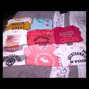 Abercrombie shirt lot